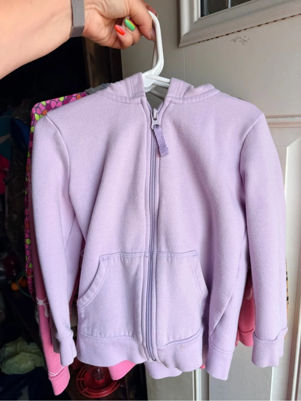 Nike zip front